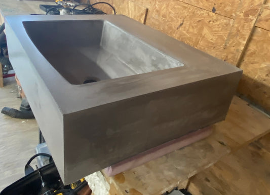 Custom 2317 Deep Angled Wall Mount Sink